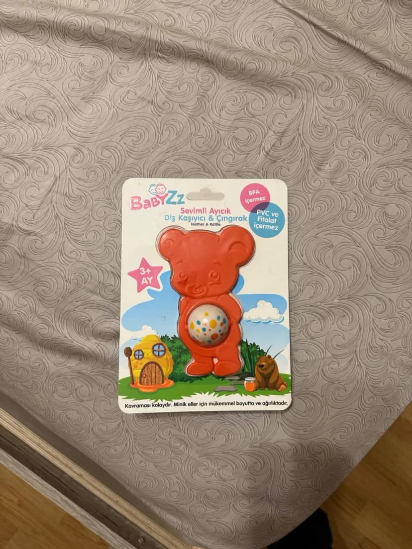 BabyZz Cute Bear Teether & Rattle